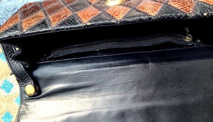 Ladies Handbag Snakeskin