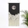 Macrame Wall Hanging Tapestry Blue Boho Woven Wall Art Decor Chic Home Bohemian Moon Tapestries Sun Mountain Cloud Aztec (MULTIPLE DESIGNS) Image 3