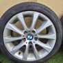 Bmw 17" Alloy wheels 5x120 V.good Tyres Image 7