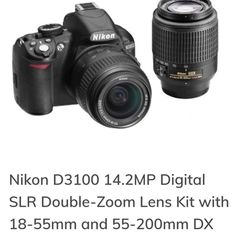 Nikon D3100 and accessories