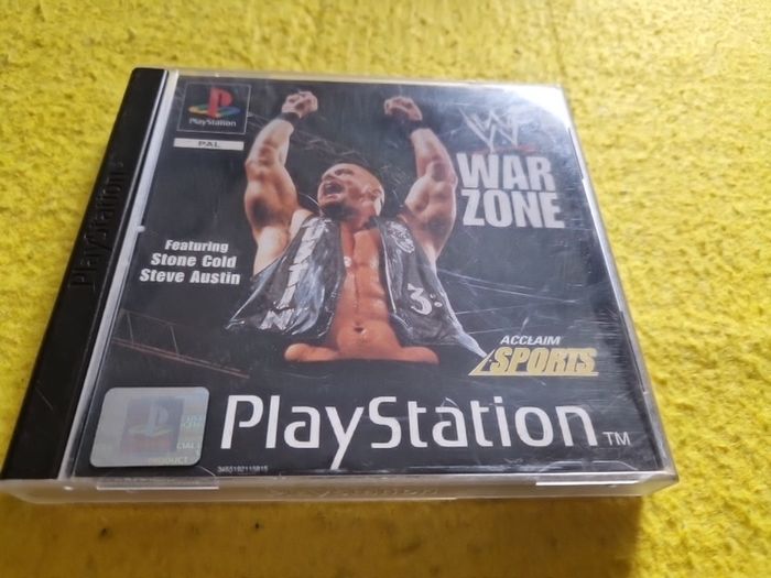 Wf War Zone Wrestling PlayStation1 Ps1 PlayStation2 Ps2 games Original