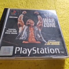 Wf War Zone Wrestling PlayStation1 Ps1 PlayStation2 Ps2 games Original