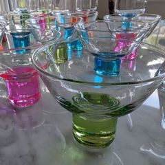 Colourful Glassware Set