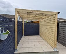 pergola Decking Fencing