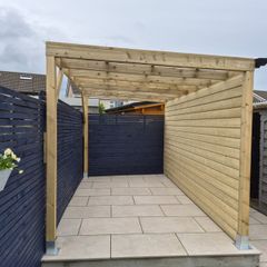 pergola Decking Fencing