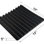 48 Pack Acoustic Foam Panel Wedge Studio Soundproofing Wall Tiles 12" X 12" X 1"(FREE POSTAGE) Image 2