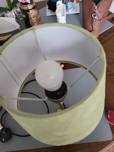 Vintage brass lamp
