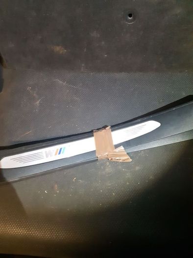 Bmw 5 E60 Saloon Lci M-sport 2008 Set Of Kick Plate Sill Trim Entrance Cover