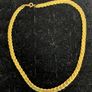 Gold tone necklace Image 5
