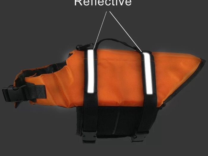 Dog life safe jacket