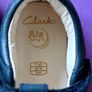 CLARKS Mini Blossom Blue Leather Image 5