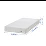 IKEA Single Bed Frame + Mattress Image 2