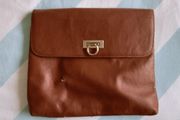Urban Outfitters Brown Leather Clutch Handbag