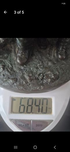 Rare Signed Jeanne Rynhart Limited Edition Bronze "Old Sailor & Boy" (E/750)