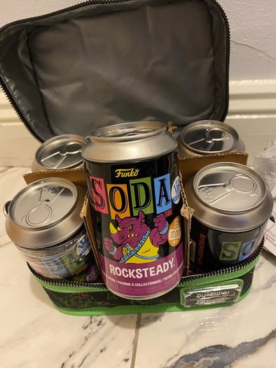 Teenage Mutant Ninja Turtles Black Light Funko Soda