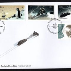 2021 Ireland Ice Men Irish Antarctic Explorers Commemorative Stamps An Post First Day Cover (FDC)