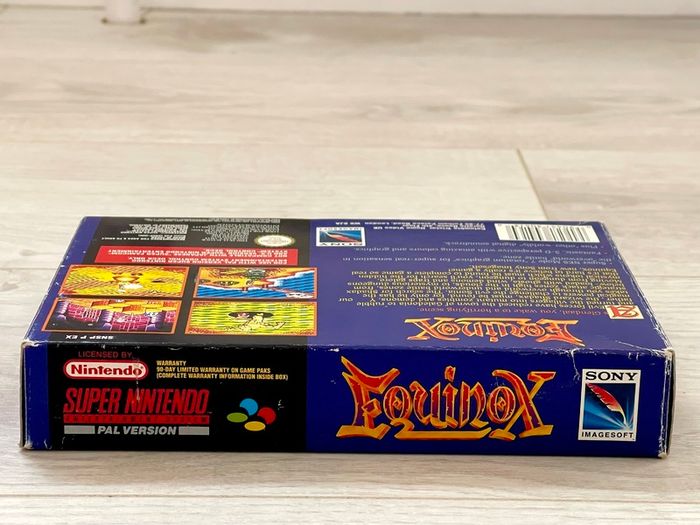 Equinox for Nintendo SNES - Boxed - Rare