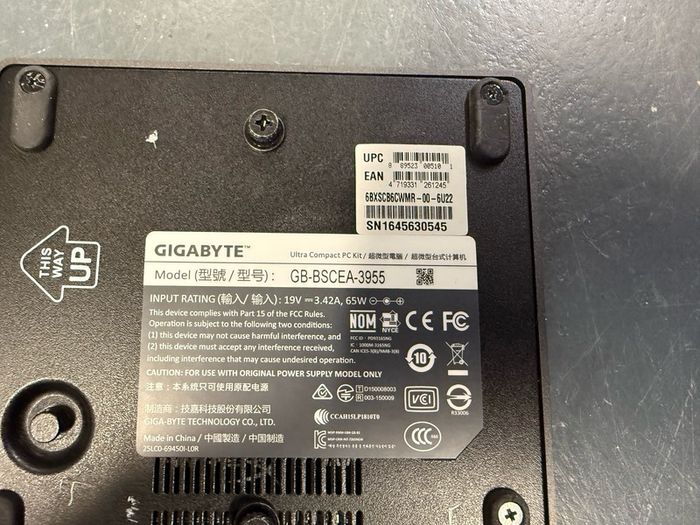 3 Gigabyte Brix mini PCs
