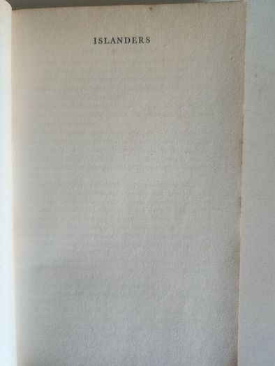 Islanders  By Peadar O' Donnell. Published By Mercier Press. First Edition 1963 Paperback In Good Condition.