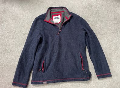 Wierd fish fleece lined mens jumper