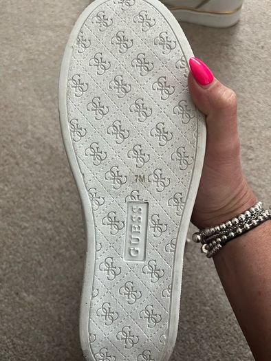 Guess trainers hidden heel wedge