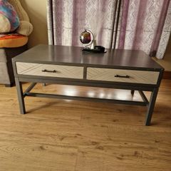 coffee table and TV unit