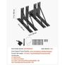 Gate Corner Brace Bracket, Anti Sag Gate Frame Hardware Kit, Gate Frame Brace Bracket Image 2