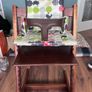Stokke high chair + cushion + newborn seat with hook for toy Image 9
