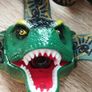 T-Rex dinosaur headlamp. Image 4