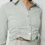 Maniere De Voir Cropped Shirt UK 8 Image 4
