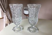 Vintage Glass Vases X 2 ( Reduced)