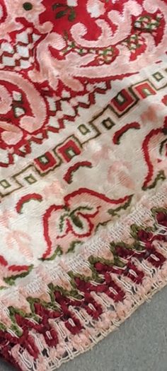 Victorian Velvet Tablecloth Huge