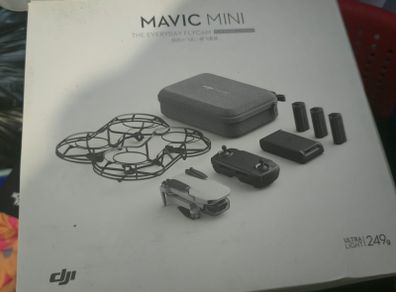 Box, 3x propeller and propeller guard for DJI Mavic mini