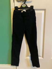 MNG girl trousers corduroys black