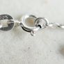 Vintage  Natural Garnet and Sterling Silver 925 Pendant , Necklace length 10" - 8,4g Image 6