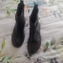 Ladies GEOX black leather boots size 4 never worn Image 4