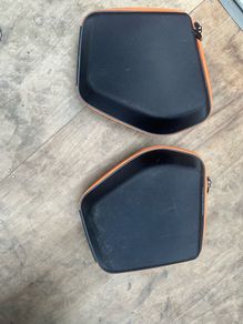 KTM 390 Duke side pannier bags and luggage rack
