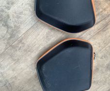 KTM 390 Duke side pannier bags and luggage rack