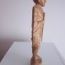 Hand Carved Wooden Mahatma Gandhi Figurine Statue Image 2