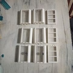 lego door window white 9 pieces