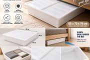 2 Large Underbed storage boxes