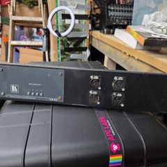 Kramer 4 way switcher on 2 u plate