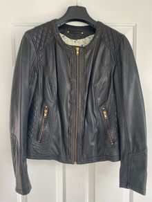 Saki Genuine Leather Jacket (size 12)