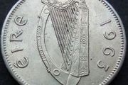 [#481] - Ireland 1963 | Irish 6p | 6 Pence | Wolfhound | KM.13a