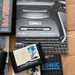 Original SEGA Mega Drive II with 8 Games