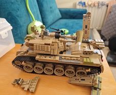 Tank lego brick set