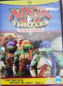 Ninja Turtles The Next Mutation Vol 11 DVD Like New Brothers & Unchain My Heart Part 1 Region 2