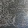 Vintage 1981 Silver Plated Box, beautifully engraved with a wooden interior Image 4