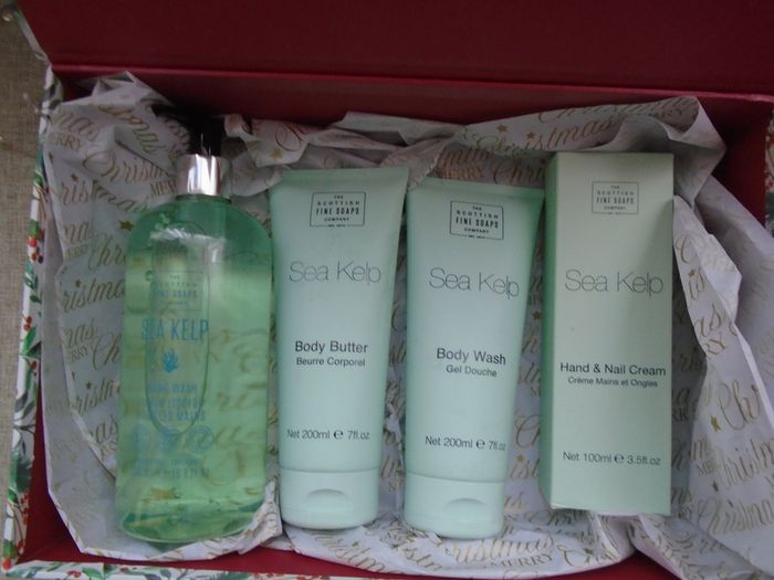 Scottish fine soap company gift set, Body wash, Handcream, Gift set, Christmas gift