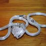 Necklace with Heart Shaped Pendant Image 2